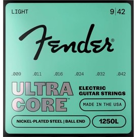 Cuerdas de guitarra Ultracore 1250, acero niquelado, extremo de bola, calibre 1250L .009-.042, (6)