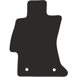 Wielganizator Driver's Velour Floor Mat Suitable for Subaru Impreza V (2016-) Hatchback, Estate Driver's Side Driver's Mat Velour Floor Mat Black 1-Piece – Perfect Fit