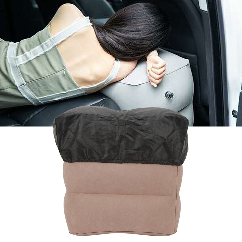 Inflatable Foot Rest Pillow Washable Lightweight Portable Inflatable Footrest Cushion