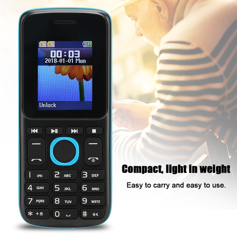 Z2 1.8-inch Screen Buttons Straight Bluetooth Cell Phone with LED