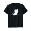 Cute Cat Minimal Pixel Art Nostalgic Retro 8-bit Gamer T-Shirt
