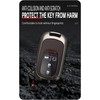 Generic Alloy Key Protective Key Case Cover with Keychain Fit