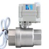 HSH-Flo 1 inch NPT 2 Way 12VDC 9-24VAC/DC Stainless Steel