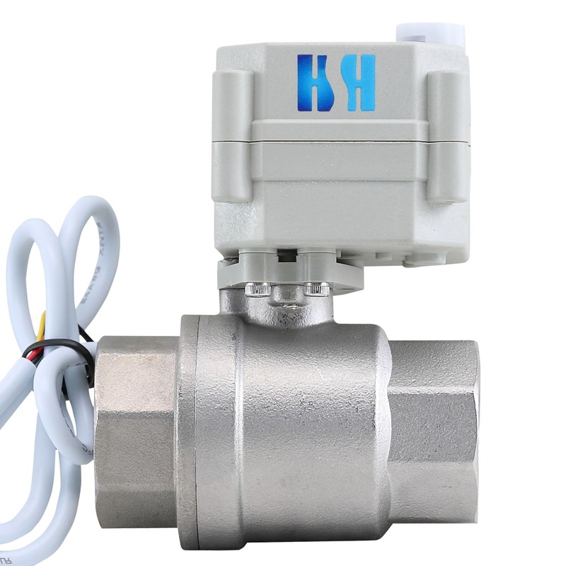 HSH-Flo 1 inch NPT 2 Way 12VDC 9-24VAC/DC Stainless Steel