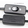 6 Feet Lamp Cord with Switch,1 Pack 2 Prong 18AWG