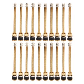 20 Pcs 5in Truck Tire Valve Stems, Straight Truck Valve Stems, Metal Valve Stems for Fast Tire Maintenance in Various Environments
