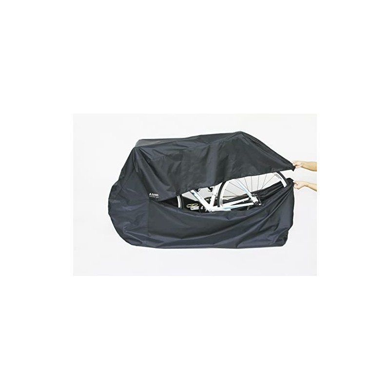 Force 80462 Bicycle Indoor Storage Cover, 210D, Black, Length 74.8