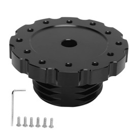 TKSE Steering Wheel Adapter Racing Steering Wheel Adapter Black Precise Replacement for Thrustmaster T300 T500 PCD 73 mm Steering Wheel