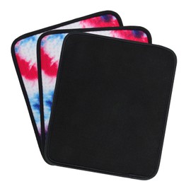 Anglekai - Paquete de 3 toallas de bolos, 10 x 8 pulgadas, accesorios de microfibra con puntos de fácil agarre antideslizantes (coloridos)