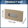 HEROFFIX Car Tissue Holder Car Tissue Box Organizer Carbon Fiber