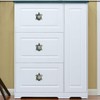 BOLWHAO Feijinmao 4 pcs Ocean Turtle Drawer knobs Turtle Metal