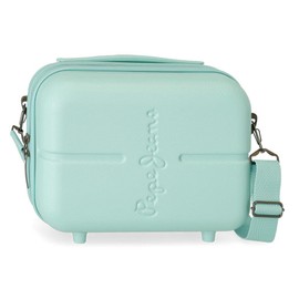 Pepe Jeans Highlight Adaptable Toiletry Bag with Shoulder Bag, 29 x 21 x 15 cm, Blue, 29x21x15 cms, Adaptable Toiletry Bag with Shoulder Bag