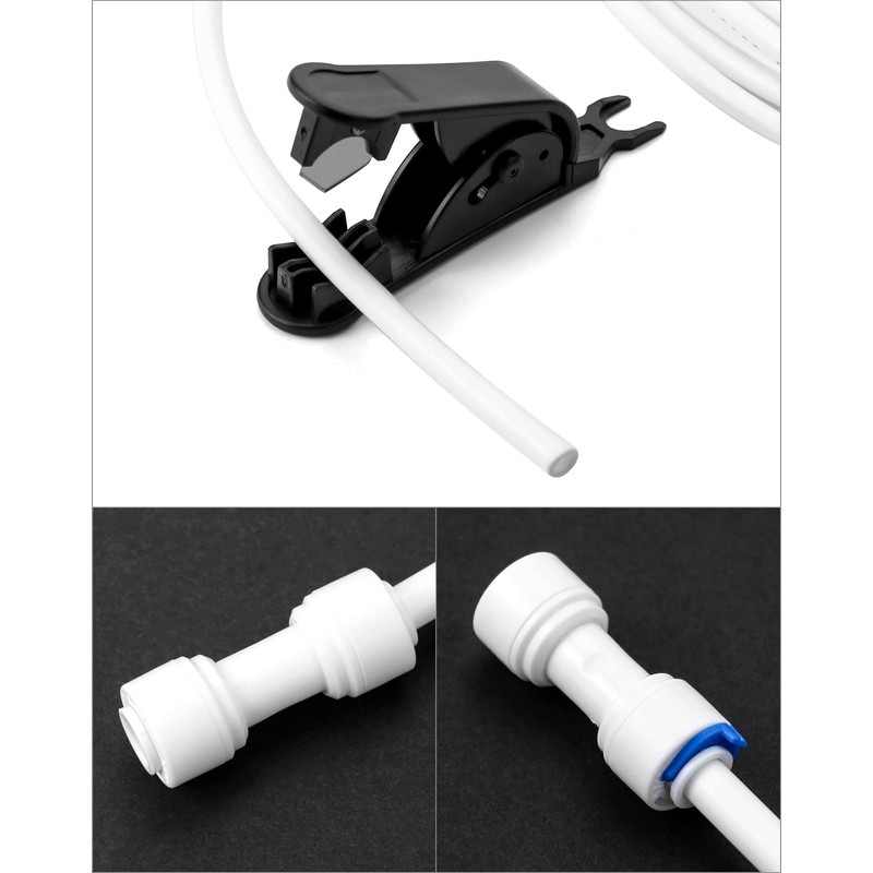 QWORK® 10 m 6.35 mm (1/4 inch) water inlet pipe,