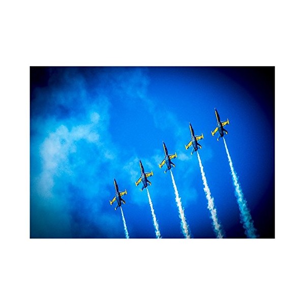 Will Davis Studios United States Navy Blue Angels Veterans Day Fine Art Greeting Card (Inside Reads: Thank You for Your Service!)