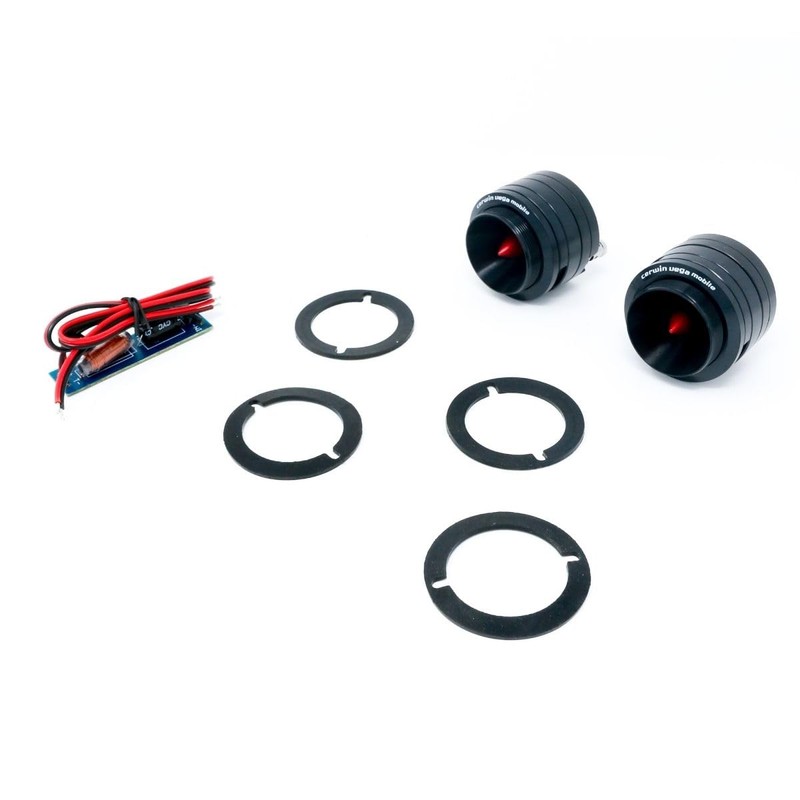 Cerwin Vega P1SRT 1" 100W Max/50W RMS Shallow Titanium Component