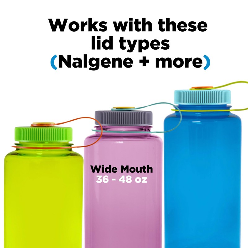 Gearproz Paracord Handle Compatible with Nalgene 32 oz, 48 oz