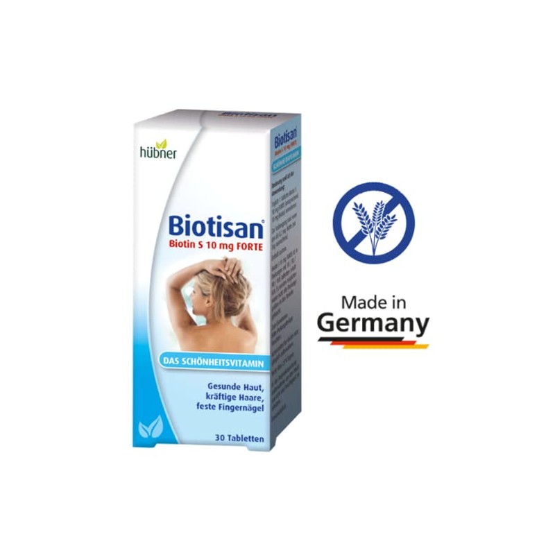 Hübner Biotisan Biotin S 10 mg FORTE | Medicines for
