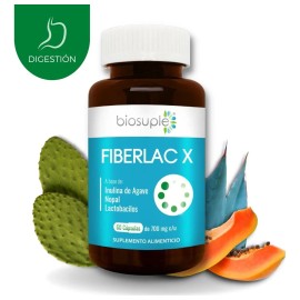 Inulina De Agave Biosuple Probiótico Digestivo 60caps 700mg