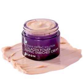 MIZON Crema Hidratante Facial con Colgeno 50 ml - crema facial antiarrugas reafirmante y nutritiva - skincare coreano para piel mixta y madura