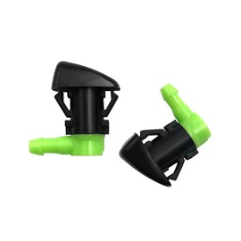 BC3Z-17603-A, Adjustable Front Automotive Replacement Windshield Wiper Nozzles Kit for Ford F250 F350 F450 Super Duty Trucks 2011-2016, Edge 2011-2014, BT4Z-17603-A, Quality Fit, Pack of 2