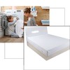 Zipped Single Bed Mattress Protector Waterproof Single Bed Protector with