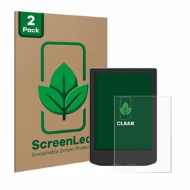 ScreenLeaf (2 Stück Schutzfolie für PocketBook Verse [nachhaltiger Displayschutz, Folie, transparent, kratzfest]