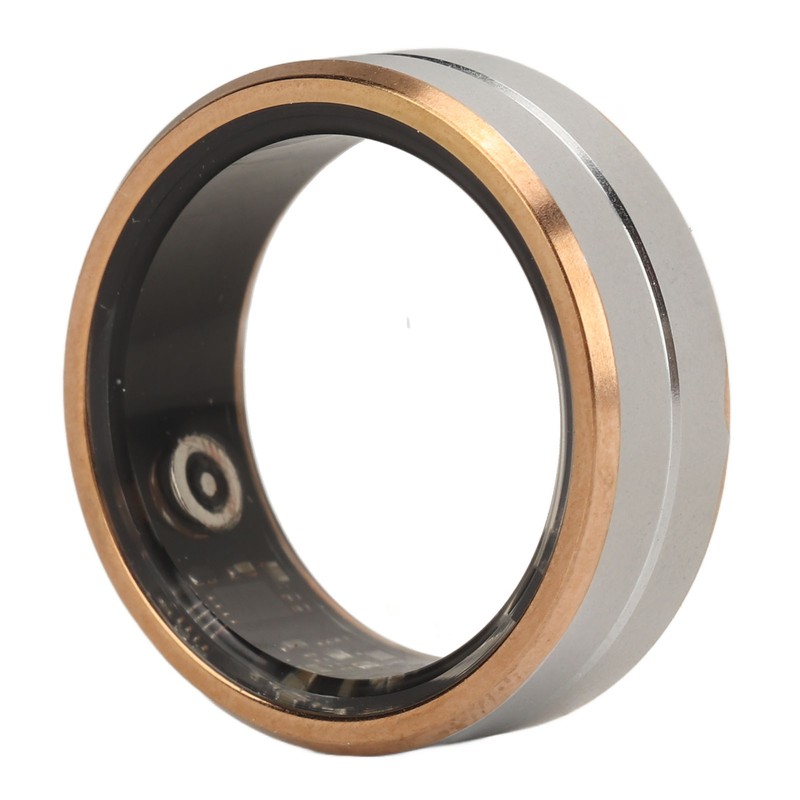 Smart Ring Fitness Tracker Ceramic Stainless Steel Sleep Monitoring Camera
