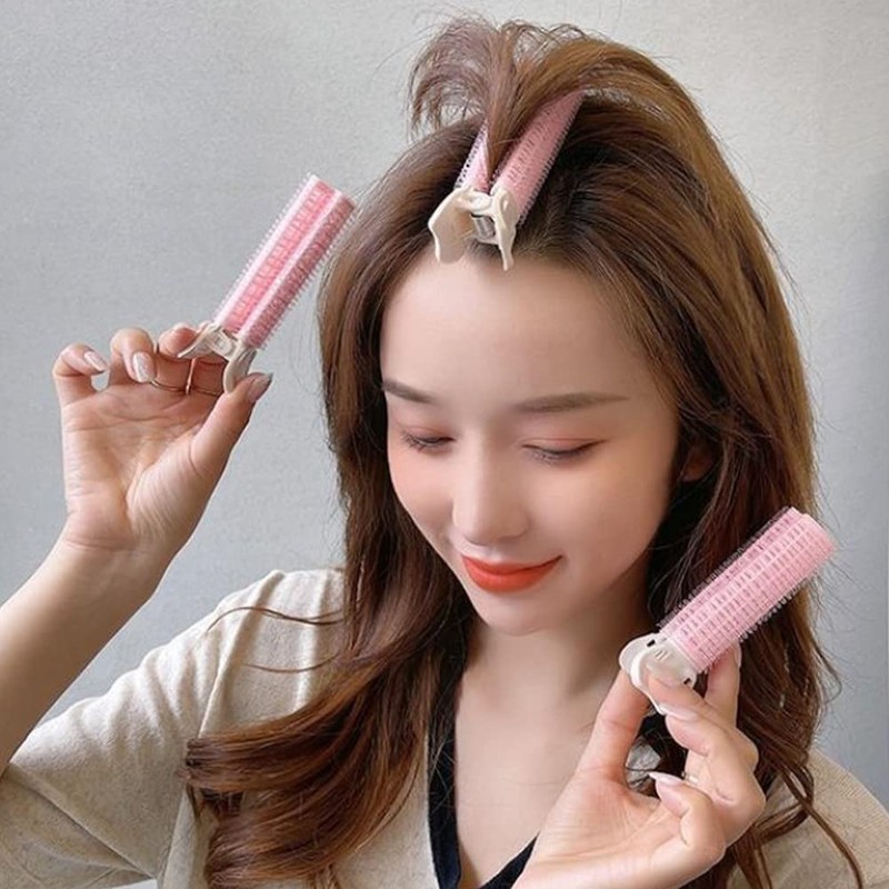 LIKENNY Curler Curler Magic Curler Hand Winding Curler Oval Fluffy
