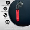 Wevdn Car Key Chain, Fabric Metal Practical Multifunctional Motorcycle Keychain,