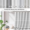 Madison Park Shower Curtain Spa Waffle Weave Stall Shower Curtain