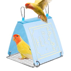 Bird Bed | Cooling Bird Bed Perch Hut,Cooling House Pet Supplies Parakeet Cage Accessories for Finch Lovebird Macaw Cockatiel African Grey Canary Cockatoo