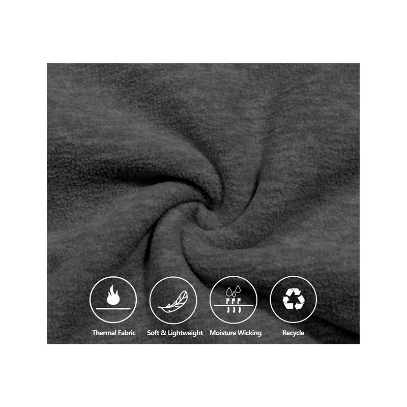 Little Donkey Andy Womens Winter Warm Polar Fleece Pullover Hoodie