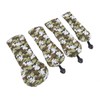 4Pcs Golf Club Head Cover PU Thick Plush Wear Resistant