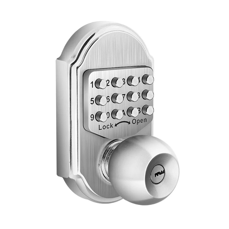 Bravex Keyless Entry Door Lock Deadbolt Keypad Mechanical Stainless Steel