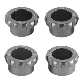 WANGCL 4 Pack Watch Back Opener Tool Watch Case Opener Watch Opener Punch Professional Back Case Remover Polygon Removal Repair Tool (34 35 36 38 mm )