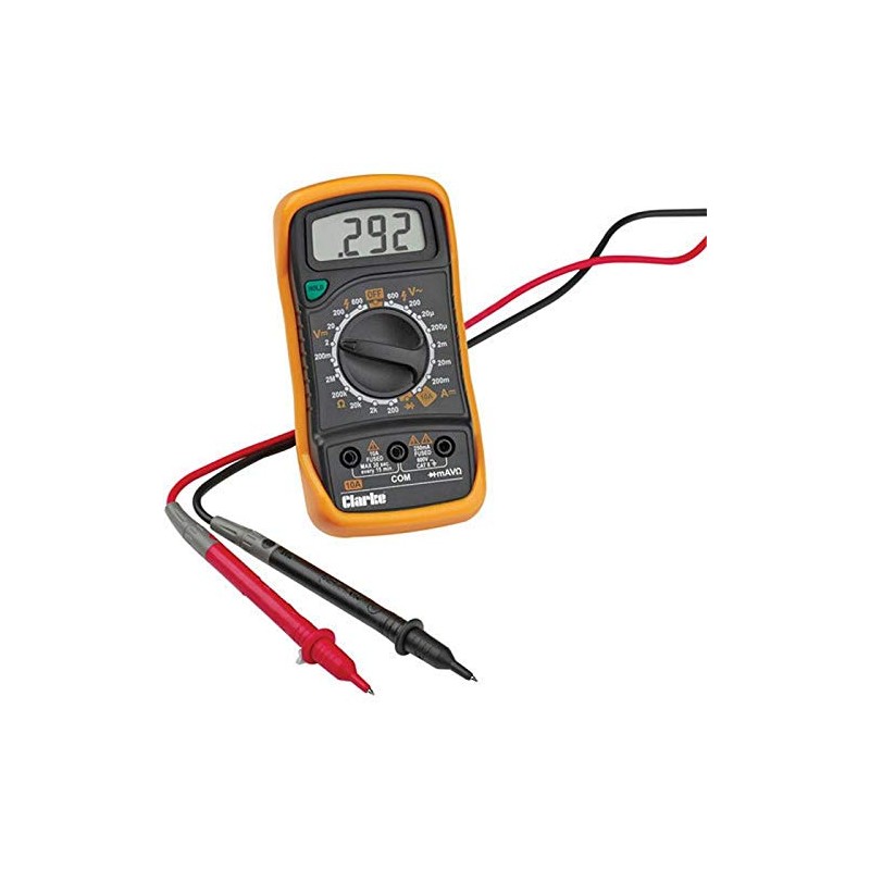 Clarke CDM10C Digital Multimeter – 5 Function