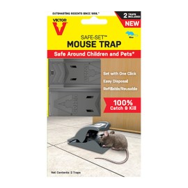 Victor M070 Safe-Set Mouse Trap - 2 Traps