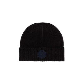 TOM TAILOR Men's Knitted Beanie Hat, 36343 - Black Plaited Tonal