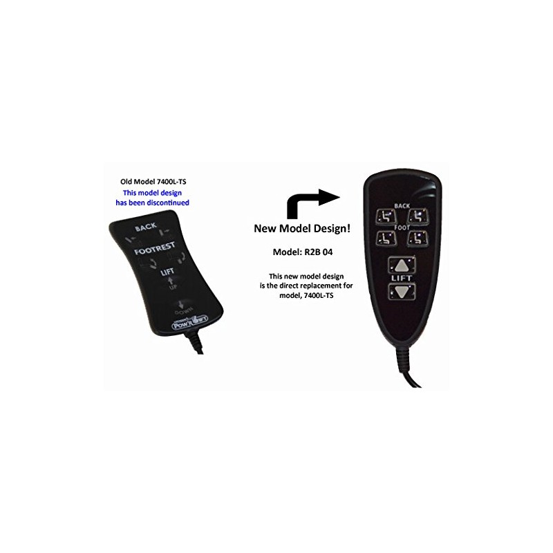 Catnapper Power Lift 6 Button Hand Control for Back, Foot,