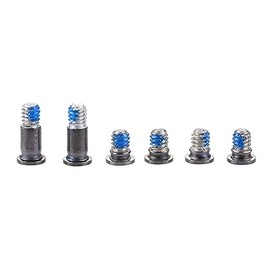 Bfenown 6pcs/Set Bottom Case Screws for MacBook Retina 13'' A1706 (EMC 3071, 3163) with Touch Bar, A1989 (EMC3214), A2251 (2018) (Gray)