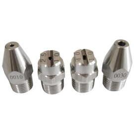 4 GPM Pressure Washer Nozzle,J Rod Tip Water Cleaning Soft Wash Nozzle kits,4 Way Jrod Washing Tip Holder,1/4" Quick Connect 0° 25° 40°