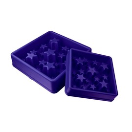 Holland Animal Care Eat Slow Live Longer Star Food Bowl - Small - Blue