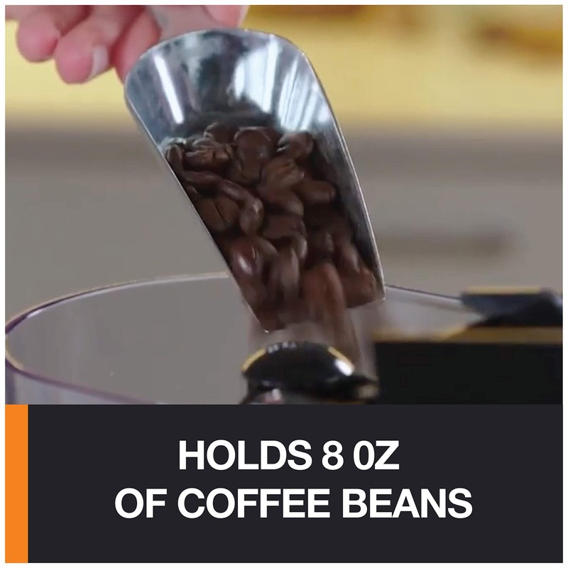 KRUPS Precision Burr Coffee Grinder: 12 Settings, 8 oz Capacity