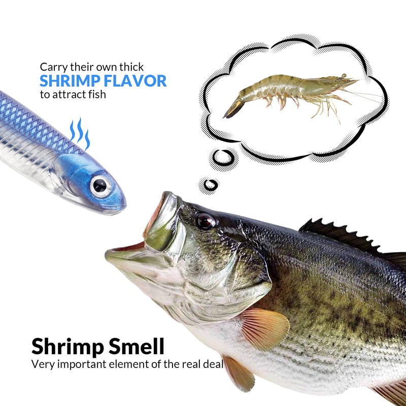 QualyQualy Soft Plastic Lures Swimbait Paddle Tail Shad Lure Bass