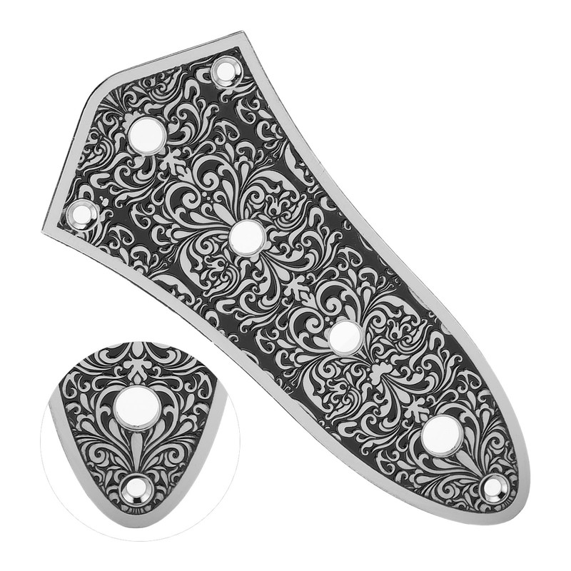 Bass Control Plate Aluminum Alloy Carved Board Volume Switch for
