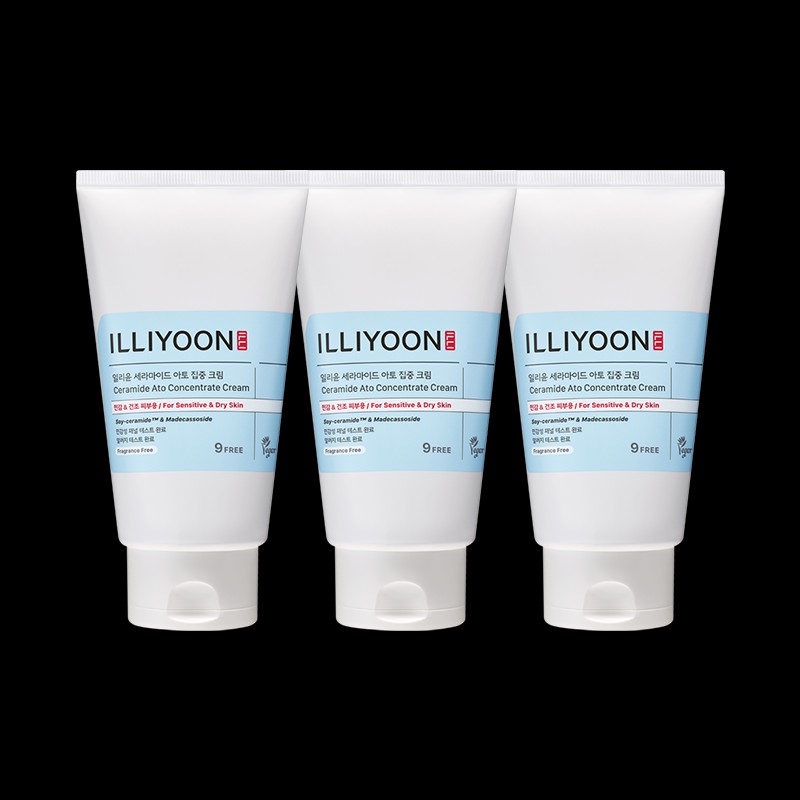 Illyoon [일리윤][3입] 세라마이드 아토 집중 크림 [Illyoon][3 pieces] Ceramide Atopic