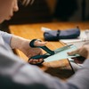 Fiskars 8" Left-Handed Softgrip Teen Scissors for Ages 15+ -