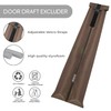 MOXVIO Home Double Under Door Draught Excluder, Water Proof Snow