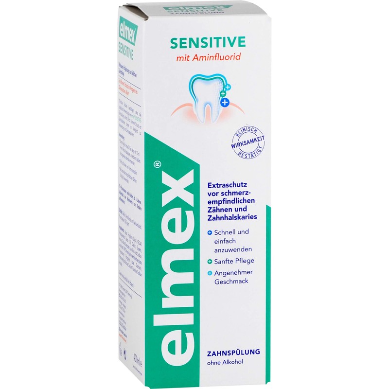 elmex SENSITIVE Zahnspülung, 400 ml