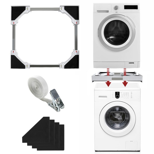 Houseables Washer Dryer Stacking Kit, Stacking Kit For Washer And